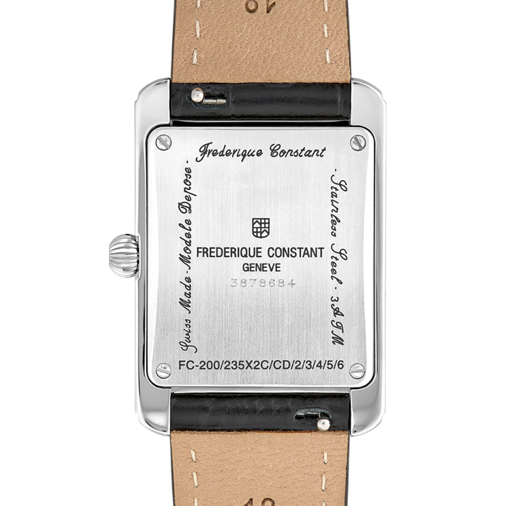Frederique Constant Watch Classics Carree Piccoli Secondi FC-235S2C6