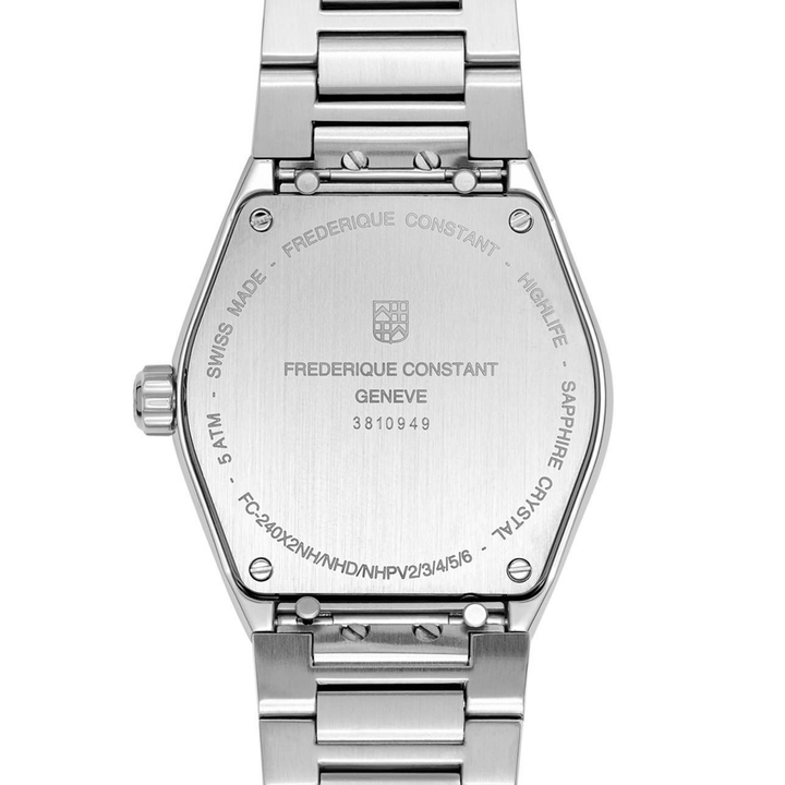 Orologio Frederique Constant Highlife Ladies Quartz Quadrante Blu con Diamanti