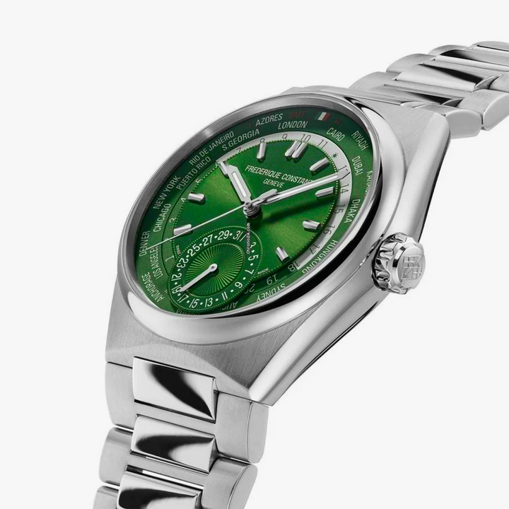 Frederique Constant Geneve Highlife Worldtimer Italia edizione speciale FC-718Gr4Nh6B-IT