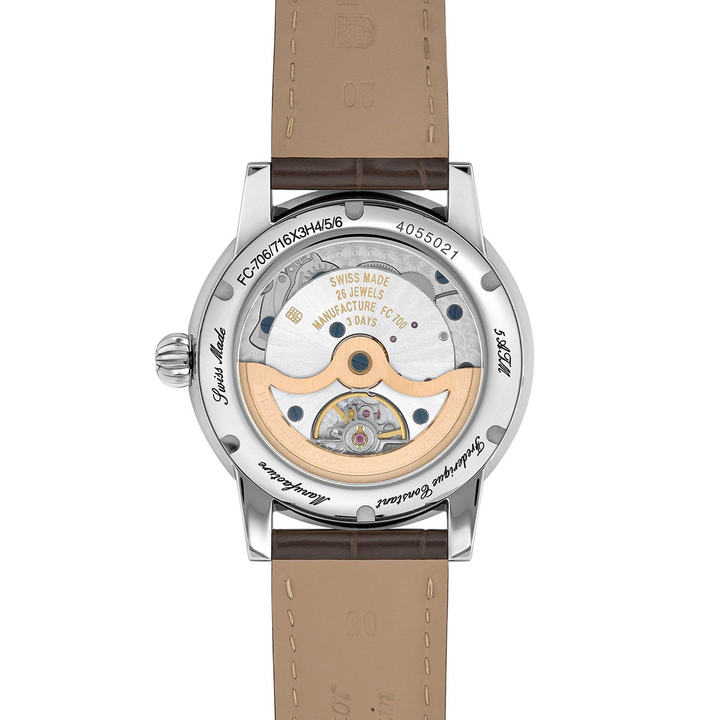 Orologio Frederique New Manufacture Classic Date Railtrack 