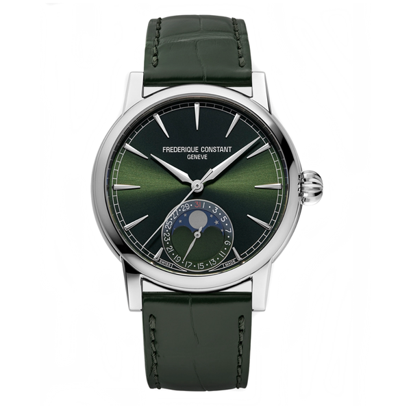 Frederique Constant Orologio Manufacture Classic Moonphase Date Green