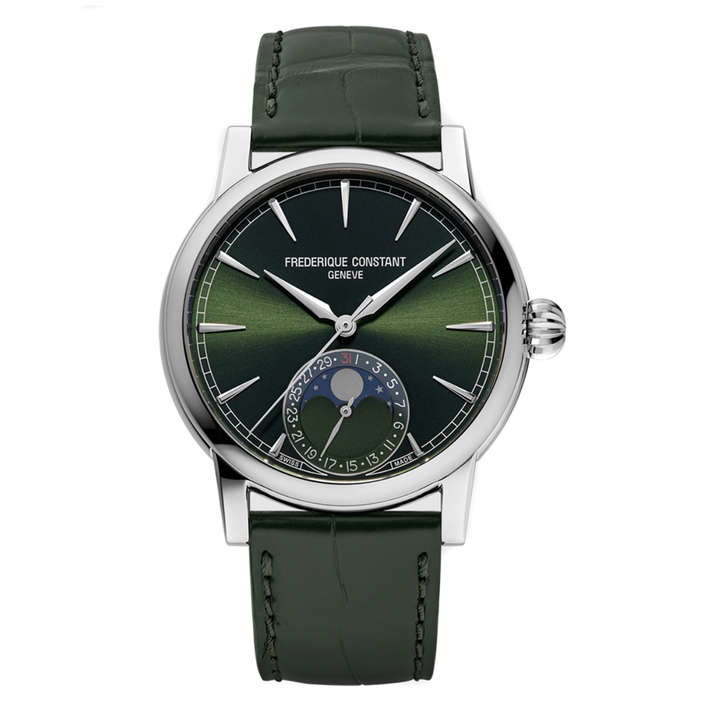 Frederique Constant Orologio Manufacture Classic Moonphase Date Green