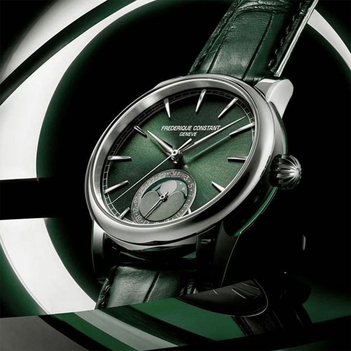 Frederique Constant Orologio Manufacture Classic Moonphase Date Green