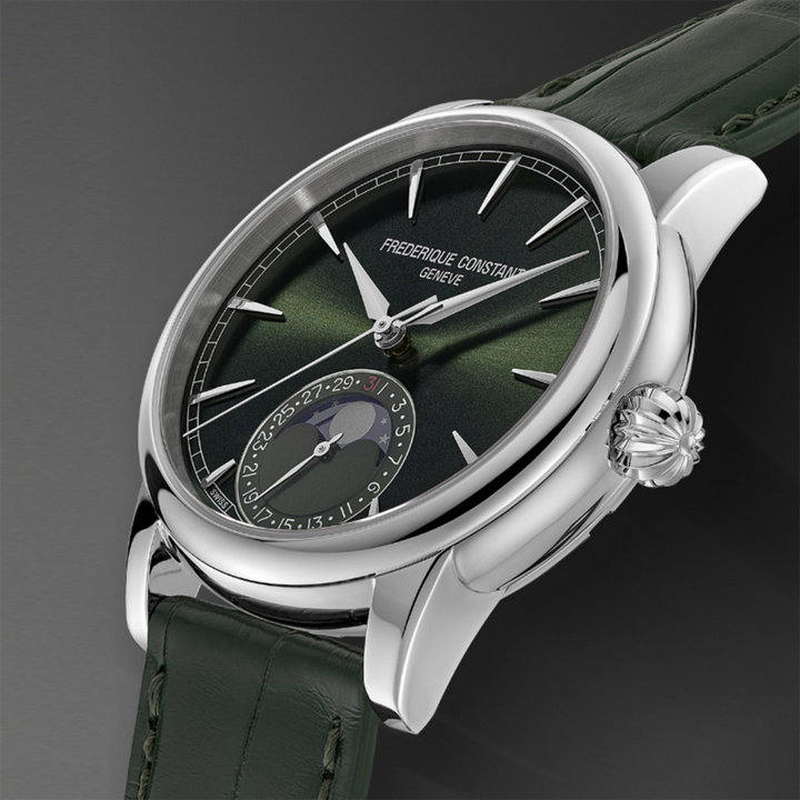Frederique Constant Orologio Manufacture Classic Moonphase Date Green