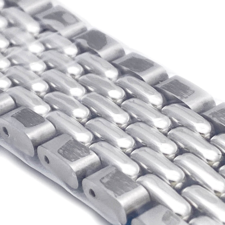 Bracciale bimetallico Montblanc per orologio 1858 Geosphere 12405468