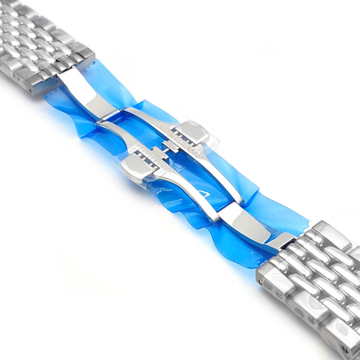 Bracciale bimetallico Montblanc per orologio 1858 Geosphere 12405468