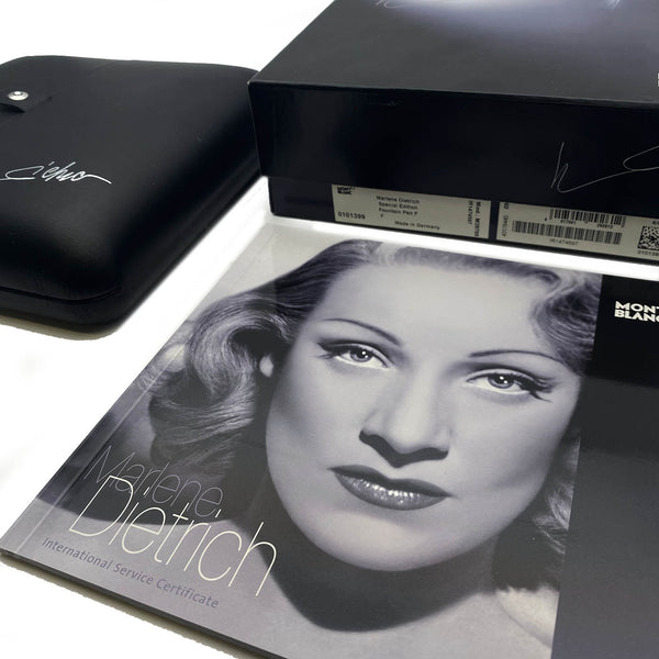 Montblanc Scatola vuota stilografica Marlene Dietrich Special Edition