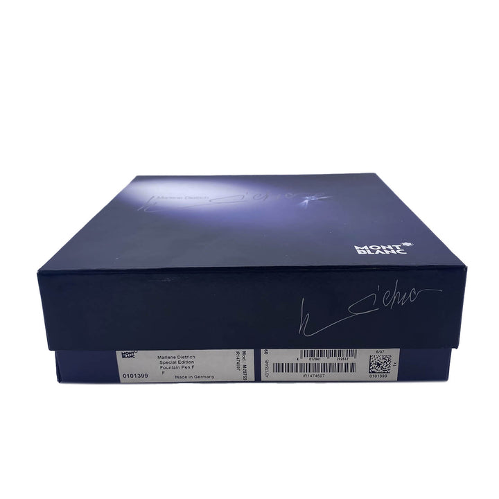 Montblanc Scatola vuota stilografica Marlene Dietrich Special Edition