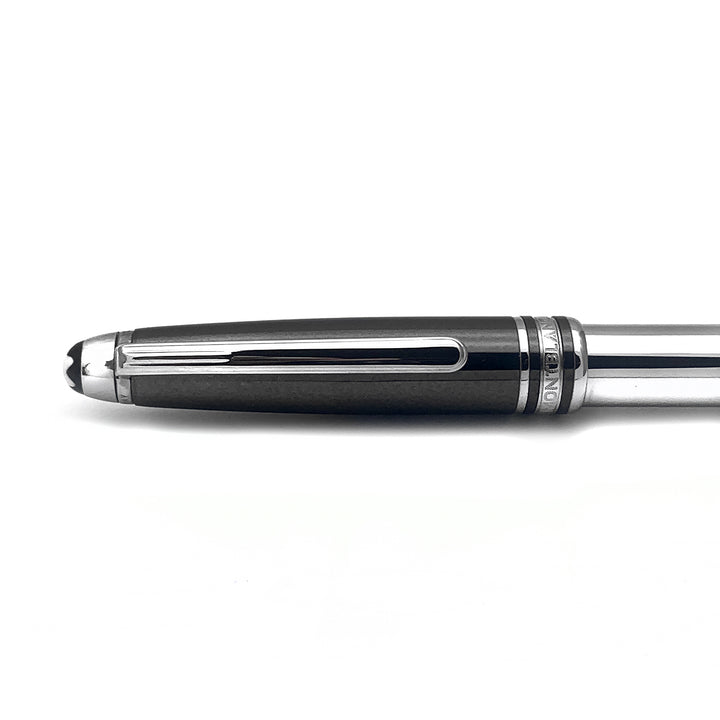 Montblanc penna stilografica Meisterstück Solitaire Hematite Steel