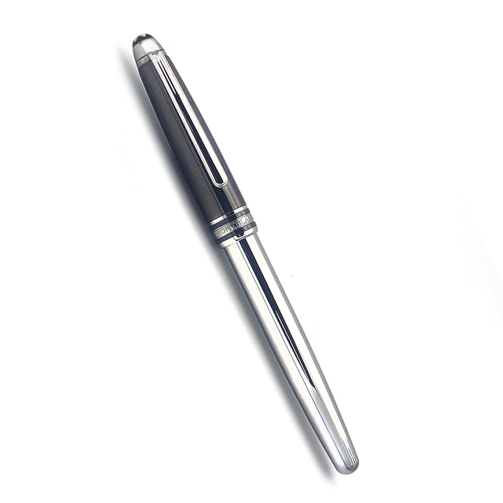 Montblanc penna stilografica Meisterstück Solitaire Hematite Steel