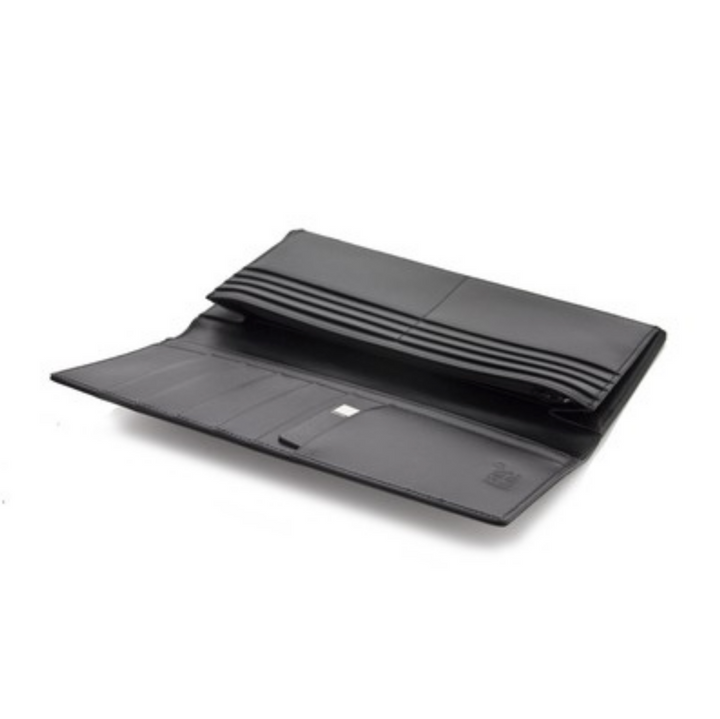 Montblanc Meisterstuck Portafoglio Verticale 14 Scomparti e tasca a Zip