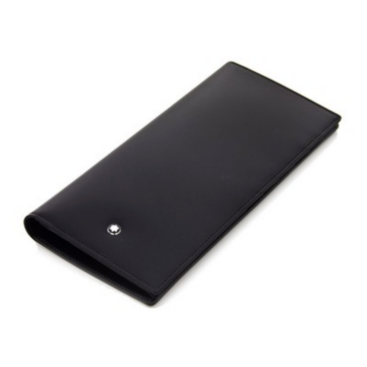 Montblanc Meisterstuck Portafoglio Verticale 14 Scomparti e tasca a Zip