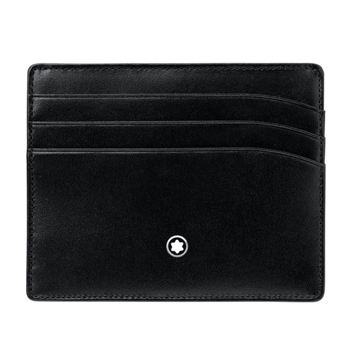 Montblanc Meisterstuck Portafoglio 8cc Pelle Nera