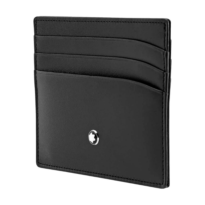 Montblanc Meisterstuck Portafoglio 8cc Pelle Nera