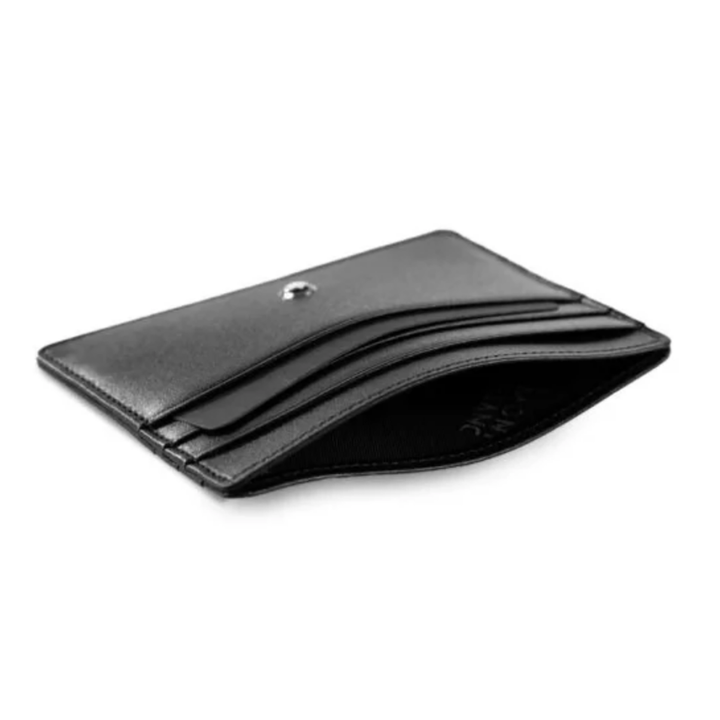Montblanc Meisterstuck Portafoglio 8cc Pelle Nera