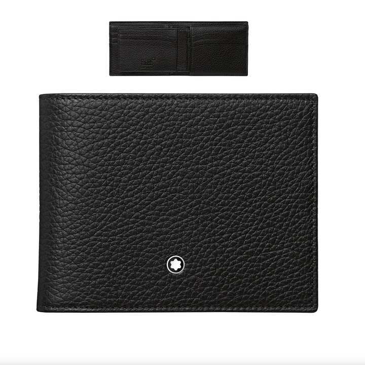 Montblanc Portafoglio Meisterstück Sof Grain 6cc 114467
