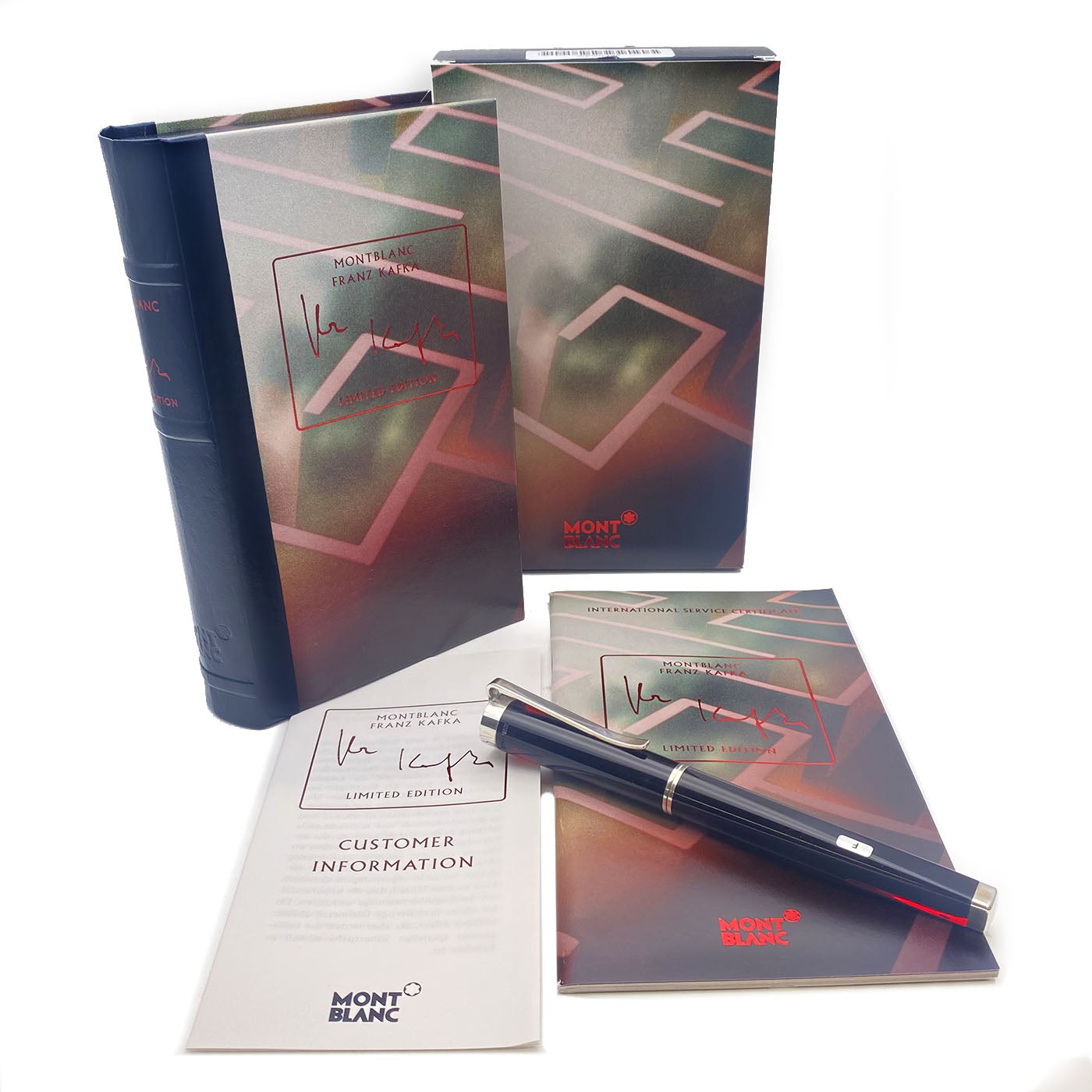 Small Writer Montblanc penna stilografica Franz Kafka Writers Edition 2004 ...