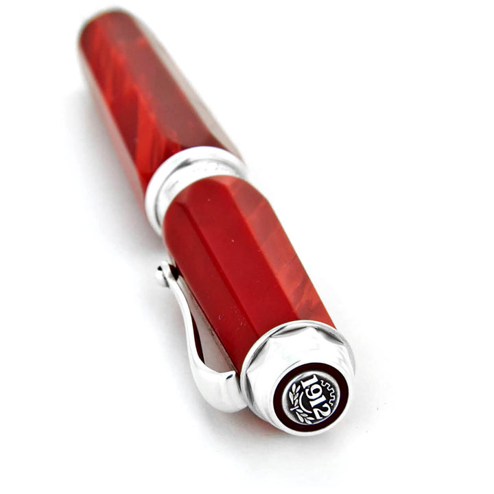 Montegrappa Manager Penna Sfera Resina Nera Finitura Oro Giallo