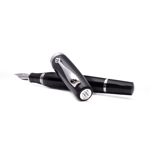 Montegrappa penna stilografica Mia Resina Nera Pennino acciaio