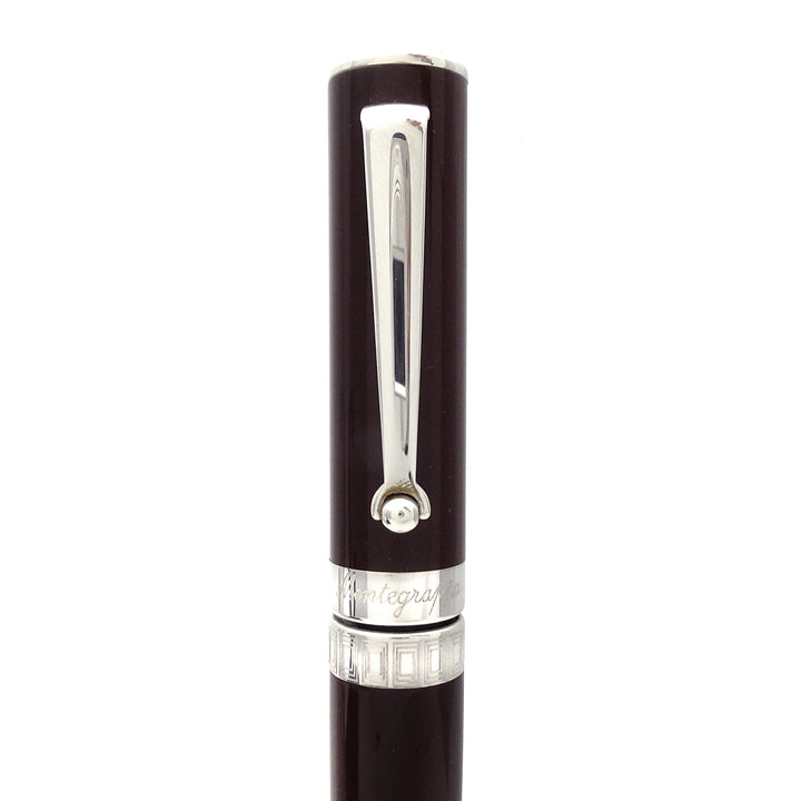 Montegrappa Manager Penna Sfera Resina Nera Finitura Oro Giallo