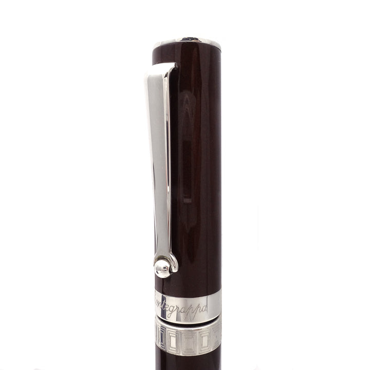 Montegrappa Manager Penna Sfera Resina Nera Finitura Oro Giallo