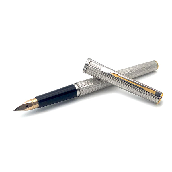 Parker penna stilografica 85 Elegance in Argento Massiccio