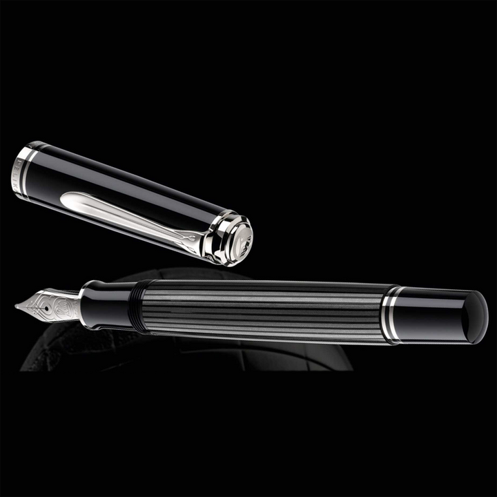Pelikan Souverän Stresemann M605 Stilografica - Pennino F