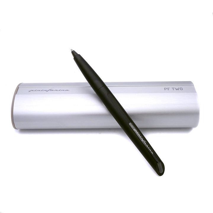 Pininfarina Design Penna a sfera PF Two Nero Alluminio