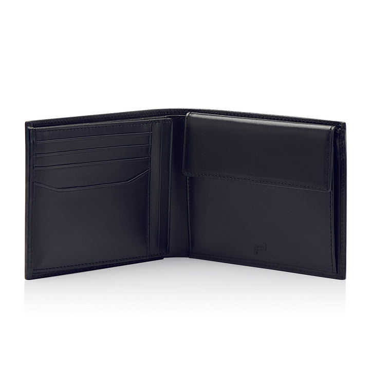 Porsche Design Classic Portafoglio 10cc wide Pelle Nera