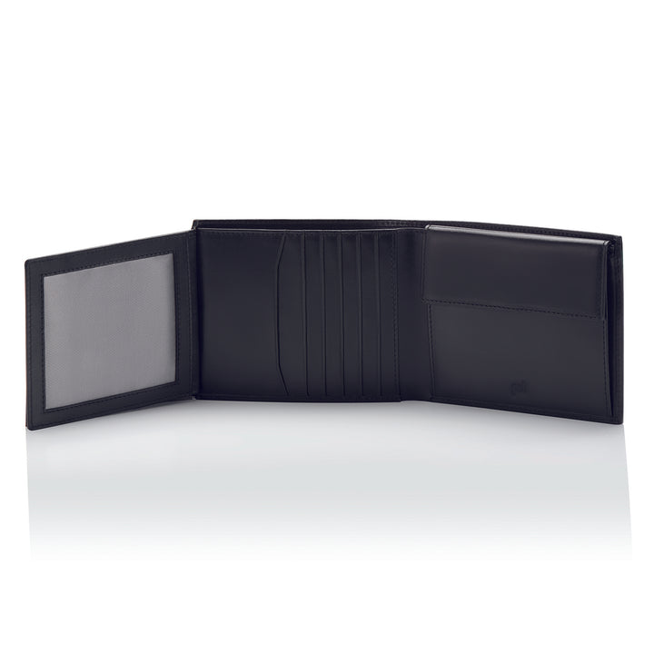 Porsche Design Classic Portafoglio 10cc wide Pelle Nera
