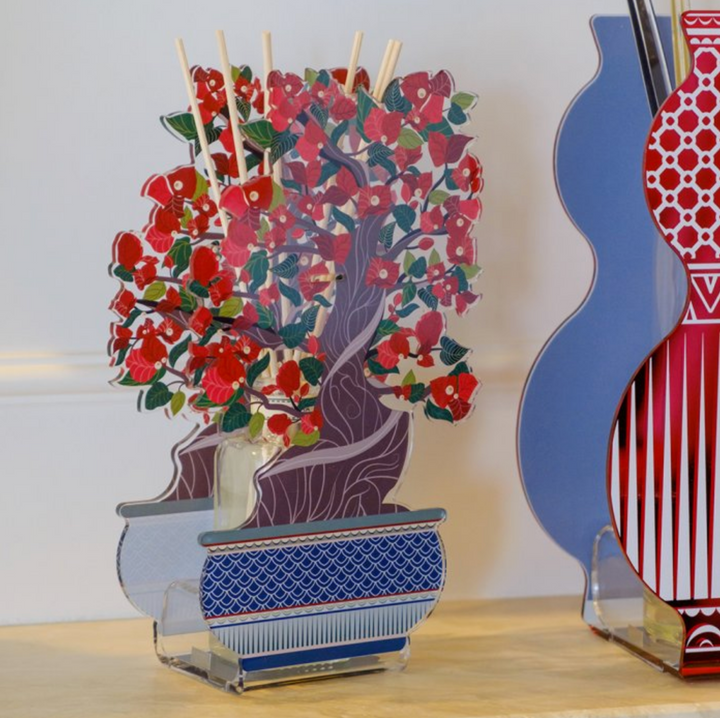 Vesta Profumatore Bonsai Bouganville grande rosso 200ml 7501885