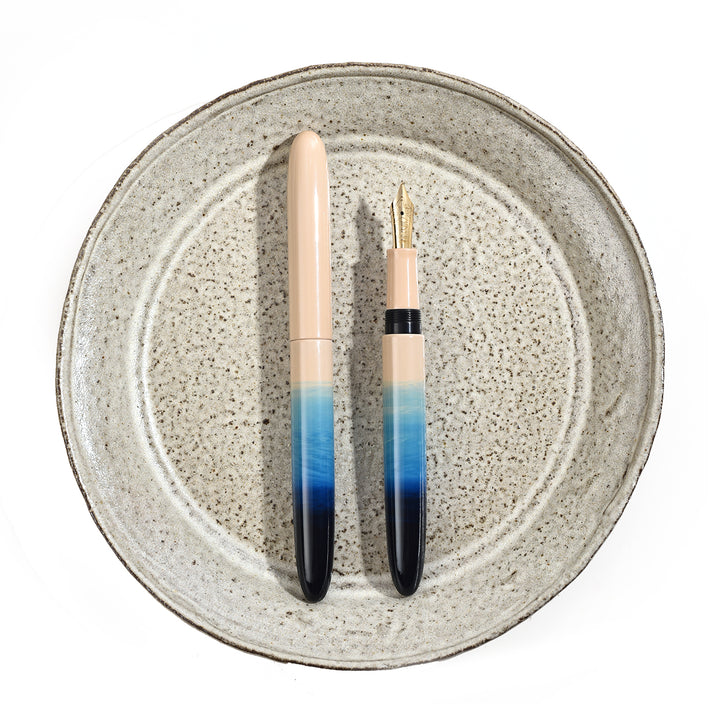 Qianyu Penna Stilografica The Waves Akebo no-nuri Gentlemanly