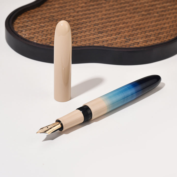 Qianyu Penna Stilografica The Waves Akebo no-nuri Gentlemanly