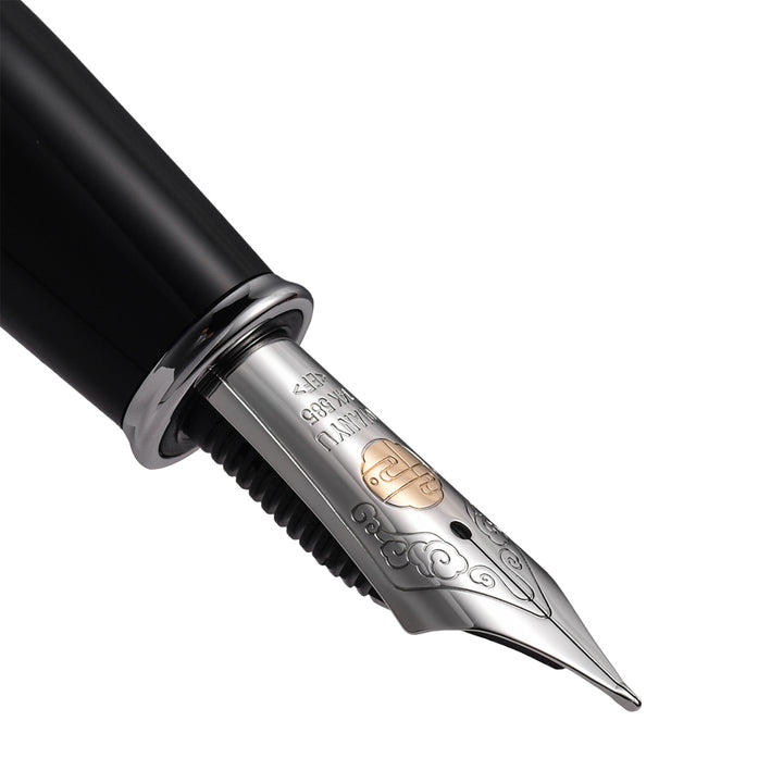 Qianyu The West Lake Blue Ingenuity Penna Stilografica Ebanite-Urushi