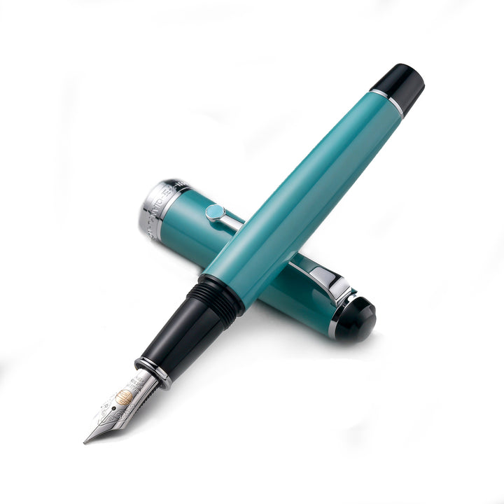 Qianyu The West Lake Blue Ingenuity Penna Stilografica Ebanite-Urushi