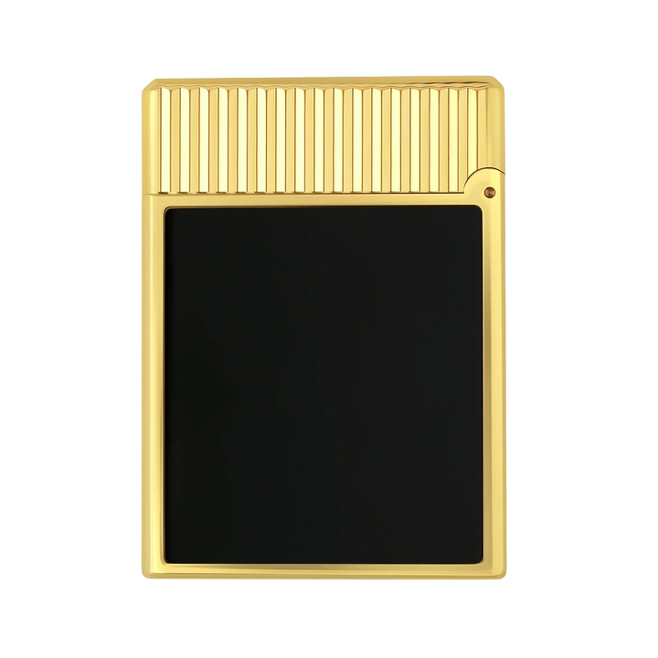 S.T. Dupont Accendino Ligne1 Nero - Oro lavorazione diamante C14120