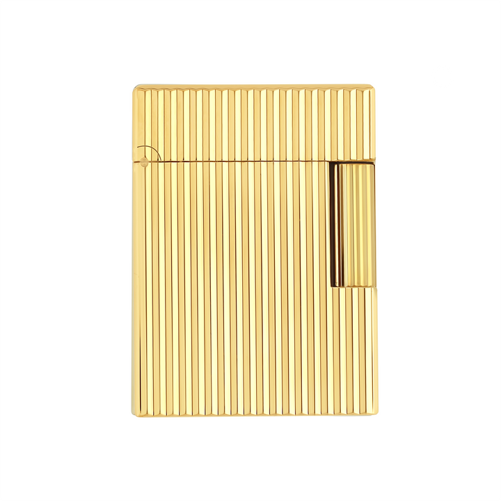 S.T.Dupont Accendino Maxijet Partagas Blu Finitura oro 020095