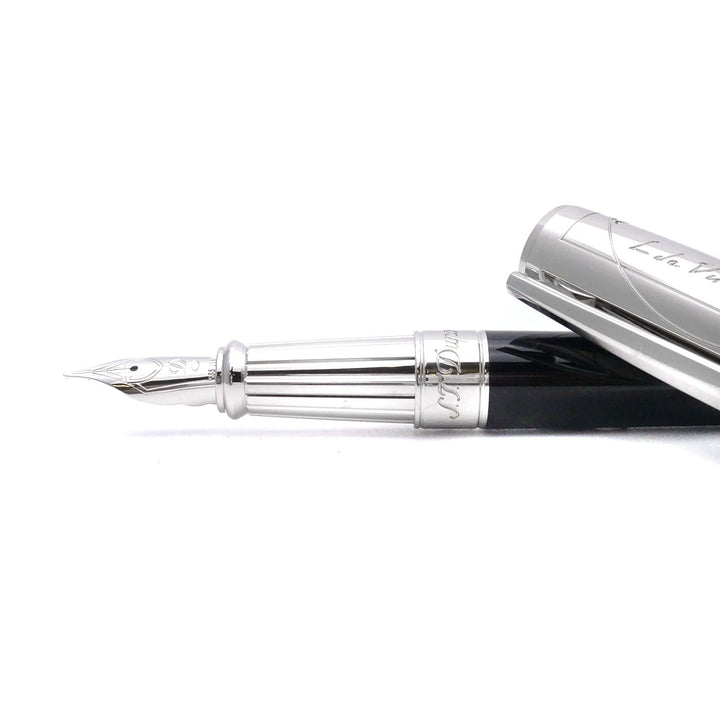 S.T. Dupont Line D Premium Penna Stilografica Uomo Vitruviano Edizione Limitata