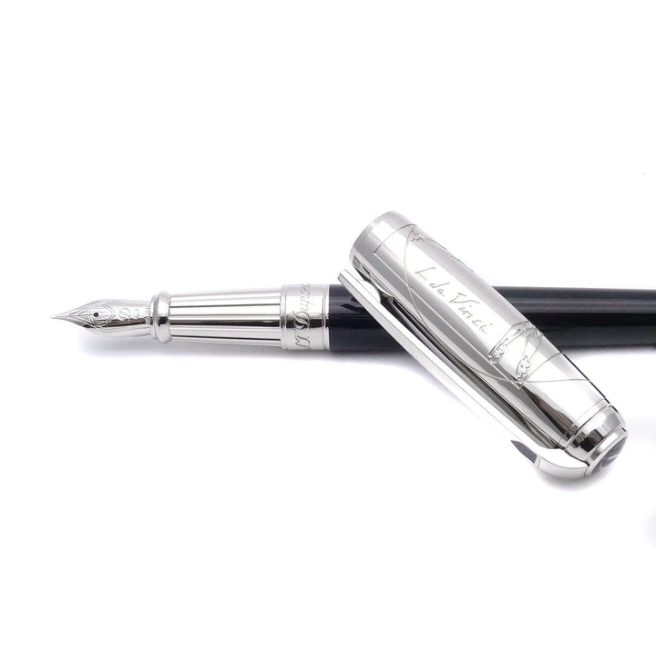 S.T. Dupont Line D Premium Penna Stilografica Uomo Vitruviano Edizione Limitata