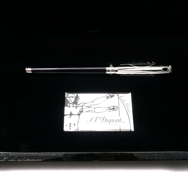 S.T. Dupont Line D Premium Penna Stilografica Uomo Vitruviano Edizione Limitata