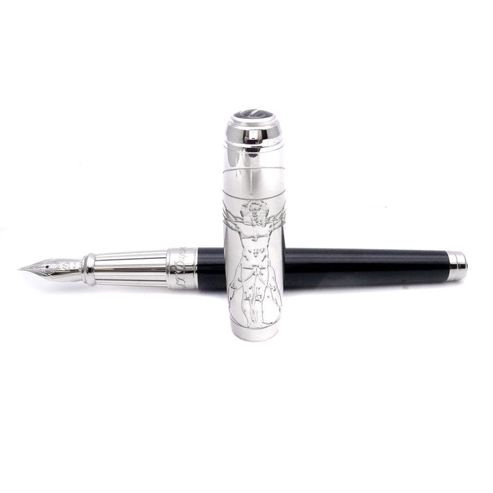 S.T. Dupont Line D Premium Penna Stilografica Uomo Vitruviano Edizione Limitata