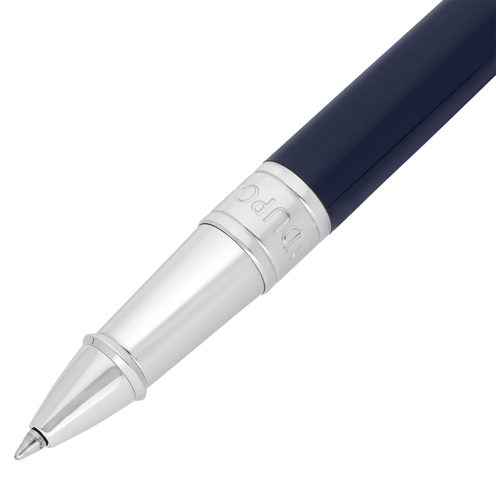 S.T. Dupont Rollerball Pen Wi Initial Blu/Chrome 272205