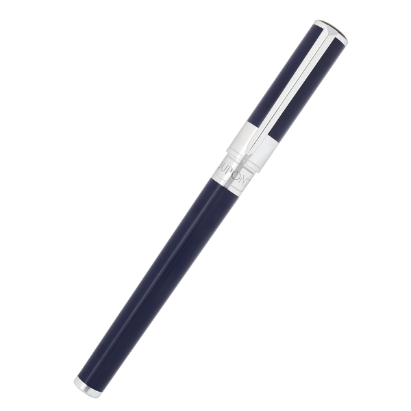 S.T. Dupont Rollerball Pen Wi Initial Blu/Chrome 272205