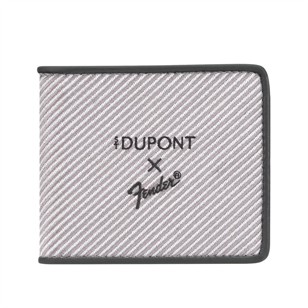S.T. Dupont Portafoglio Fender Billfold 6cc Pelle Tela 1FE561BK1