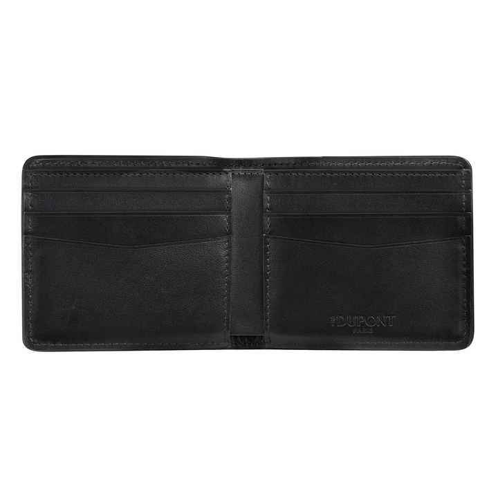 S.T. Dupont Portafoglio Fender Billfold 6cc Pelle Tela 1FE561BK1