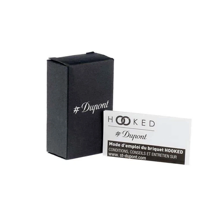 S.T. Dupont Hooked Dunk-O Accendino Jet Flame Cromo/Arancione