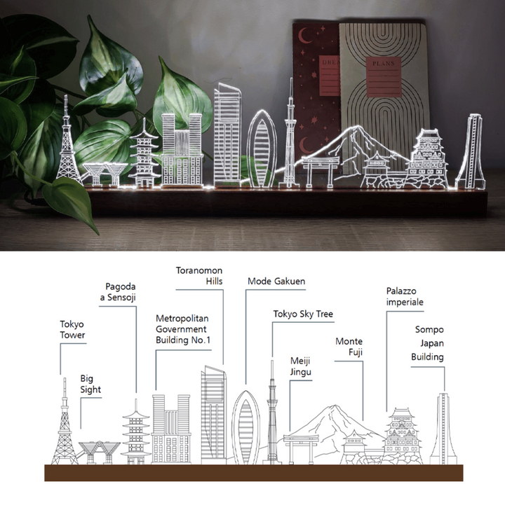Sbam Design Lampada Skylight skyline Tokyo