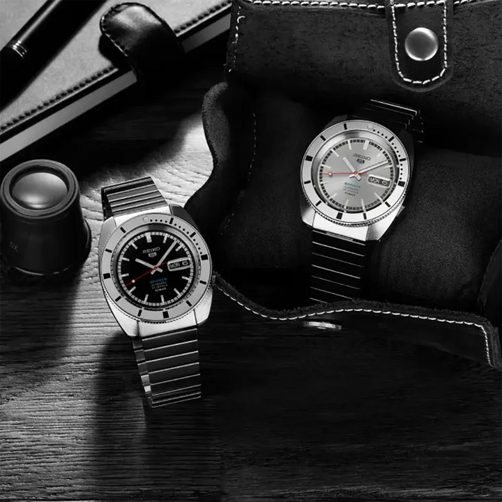 Orologio Seiko 5 Sport riedizione Limited edition Quadrante Nero