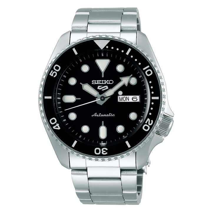Seiko 5 Watch Sport Automatic Black Dial 42.5mm