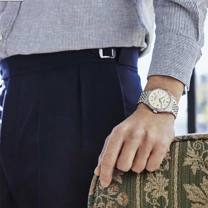 Seiko Orologio Presage Classic quadrante avorio SPB463J1